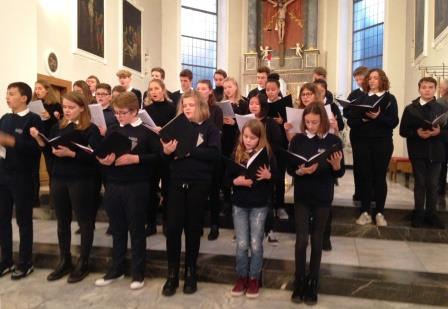 Jugendkantorei DoReMi: Evensong, St. Friedolin, L&ouml;-Stetten, 3.11.2019, Foto: Marga Dersch