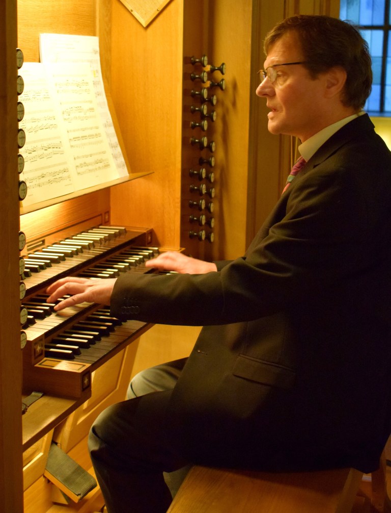 Herbert Deininger (Orgel), 05.11.2017, Stadtkirche L&ouml;rrach