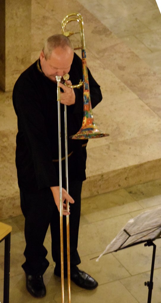 Dirk Amrein (Posaune) - "Der Kibitz" von Albert Mangelsdorf, 05.11.2017, Stadtkirche L&ouml;rrach