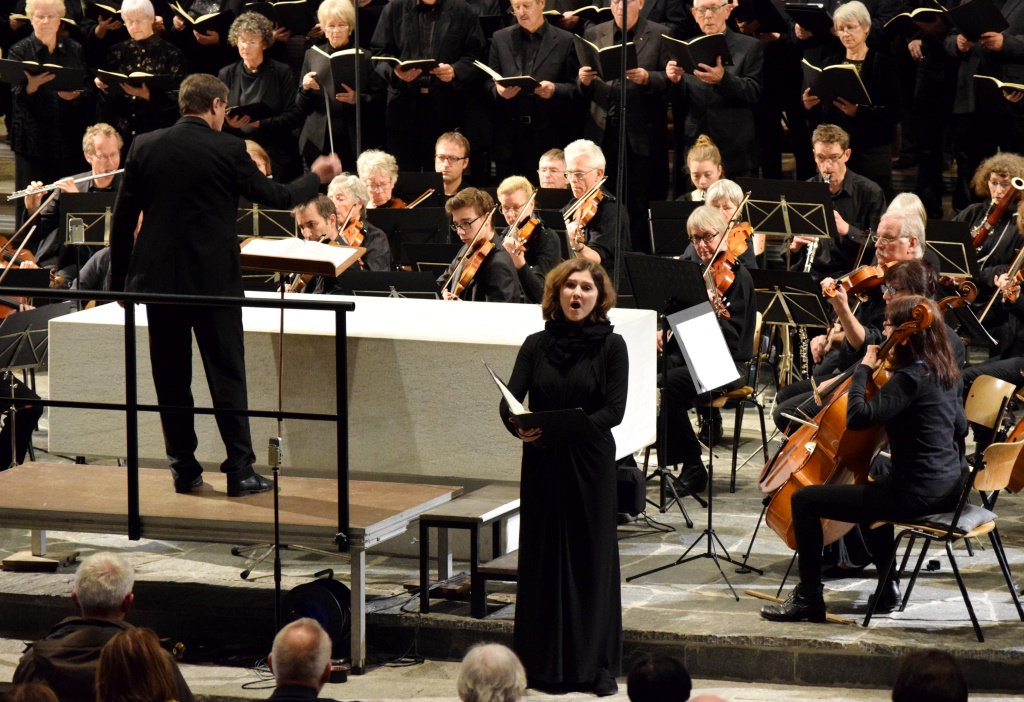 Andrea N&uuml;bel (Sopran), Brahms: Requiem, 12.11.2017, St.Peter, L&ouml;rrach
