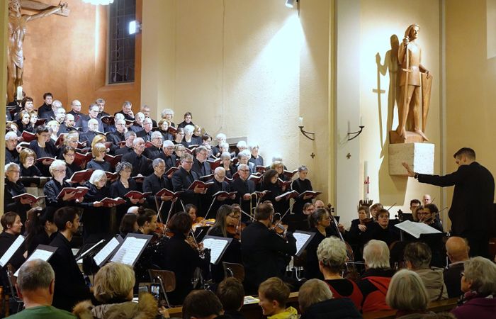 Schopfheim, St. Bernhard, Louis Spohr: "Die letzten Dinge", 16.11.2019, Foto: J&uuml;rgen Scharf 